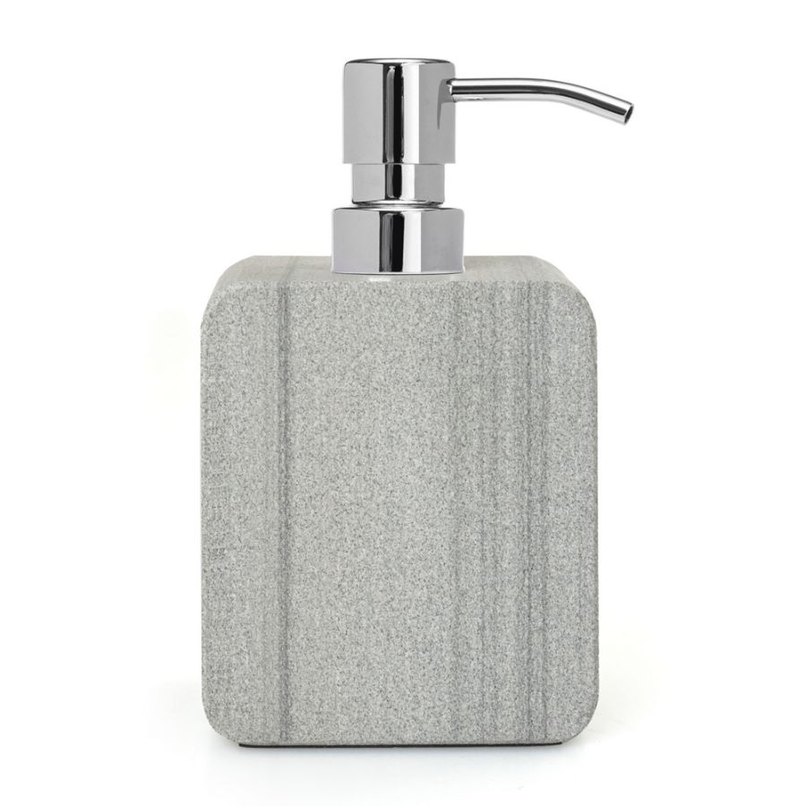 Q BATH Δοχείο Κρεμοσάπουνου από Μάρμαρο 150ml 9x6x16cm AWD02341534 AWD02341534