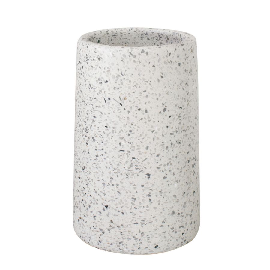 Q BATH Ποτήρι Οδοντόβουρτσας από Μάρμαρο Φ7.5x12.3cm 250ml AWD02341550 AWD02341550