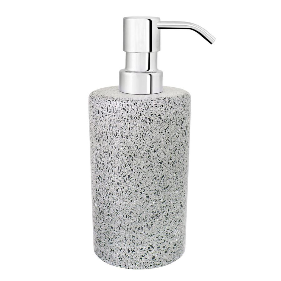 Q BATH Δοχείο Κρεμοσάπουνου από Μάρμαρο 200ml Φ7.3x17.5cm AWD02341554 AWD02341554