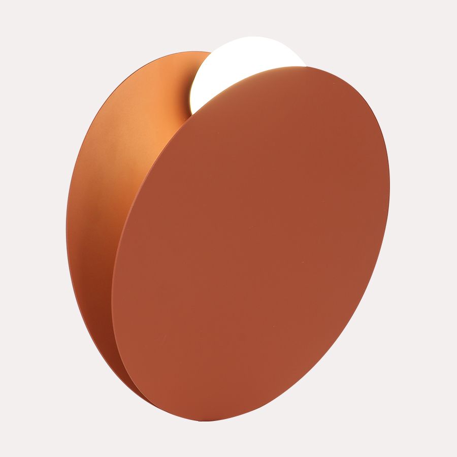 Απλίκα Επιτοίχια Terracotta 30cm Led 6w 3300Κ 380lm Sun Light DAISY-6W-RD 