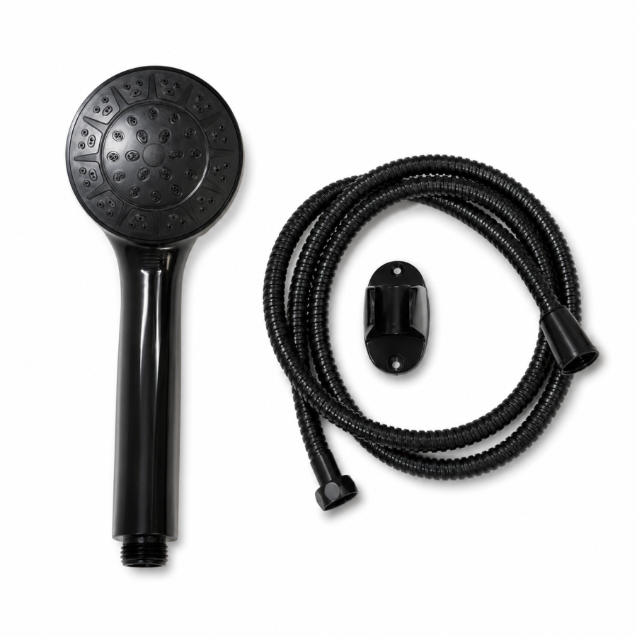 Σετ Κεφαλής Ντους Black DC-021002 MRShome DC-021002
