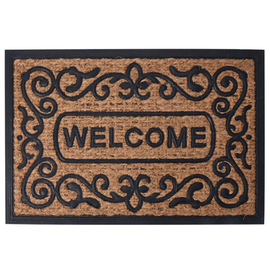 Πατάκι Εισόδου Rubber 40x60cm ''WELCOME'' 0002004 MRShome  DF-0002004
