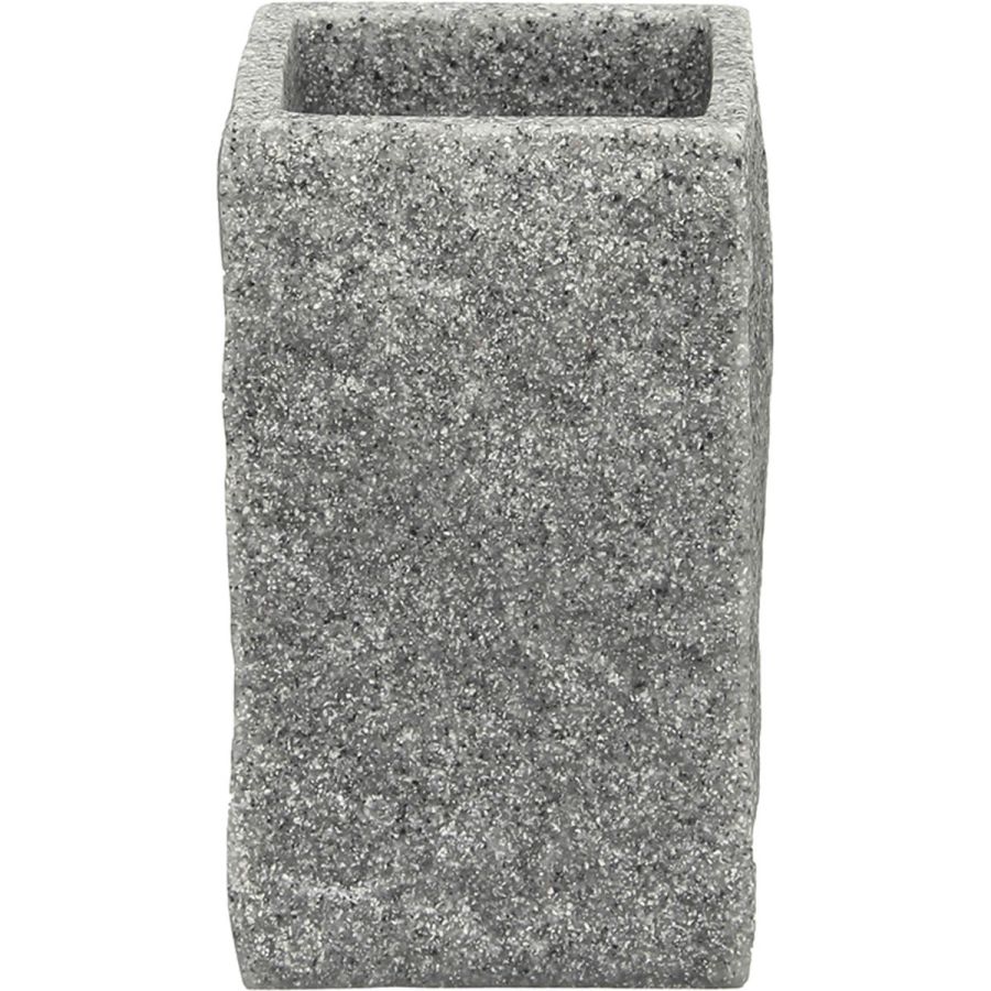 Ποτήρι Οδοντόβουρτσας Polyresin Γκρί MRShome DS-8891L02