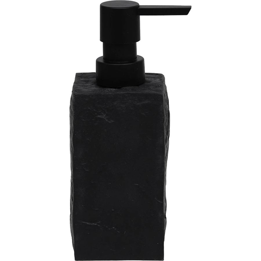 Δοχείο Κρεμοσάπουνου Polyresin Μαύρο MRShome DS-8897L03