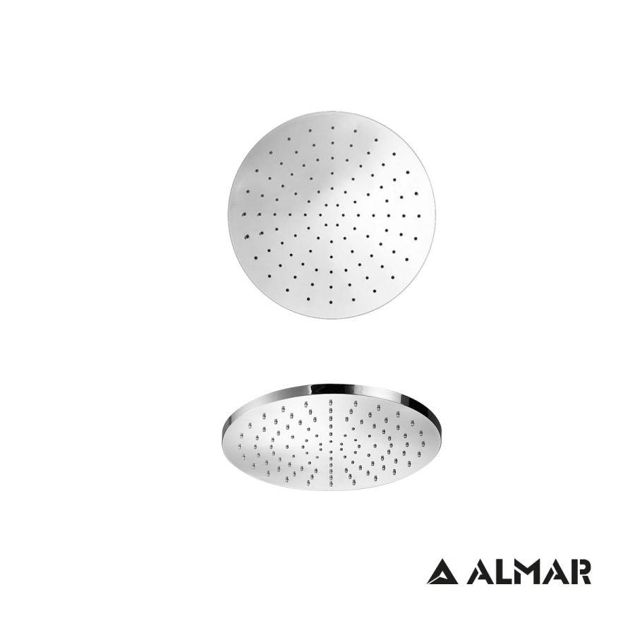 Κεφαλή Ντουζ Emotion Φ20 χωρίς μπράτσο Almar Chrome E044075-100
