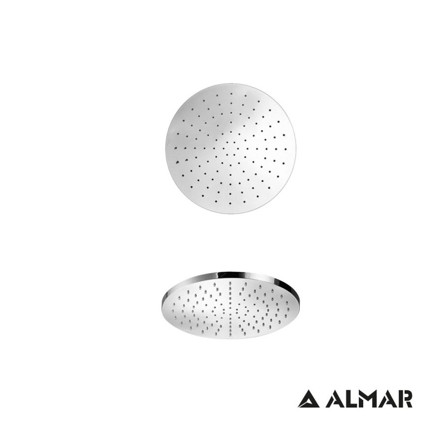 Κεφαλή Ντουζ Emotion Φ20 Brass χωρίς βραχίονα, Almar Chrome E044076-100