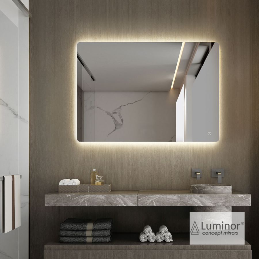 Καθρέπτης Μπάνιου JOY 100x70 Luminor JOY10070