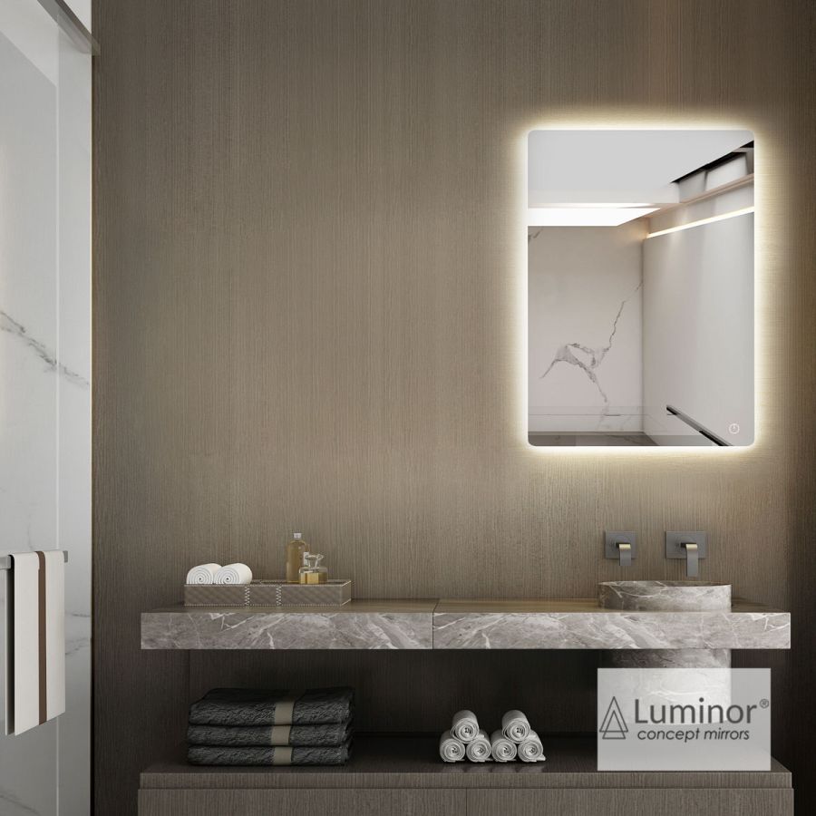 Καθρέπτης Μπάνιου JOY 50x70 Luminor JOY5070