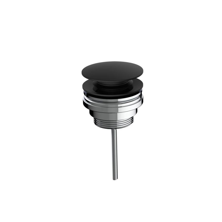 Βαλβίδα Νιπτήρα clic-clac Eurorama Black Matt R0338-400