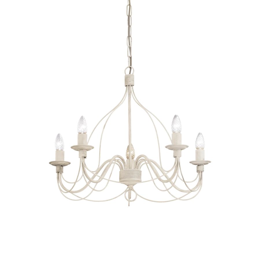 Κρεμαστό Φωτιστικό CORTE SP5 Λευκό Ideal Lux 005881