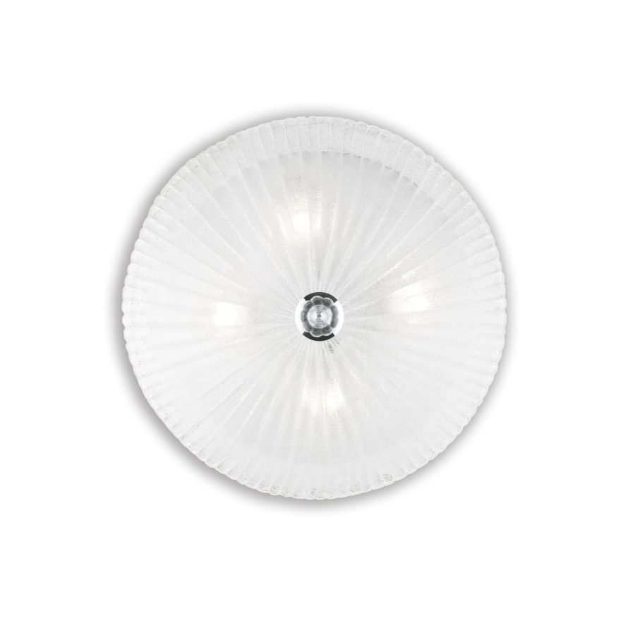 Φωτιστικό Οροφής SHELL PL4 Διάφανο Ideal Lux 008615