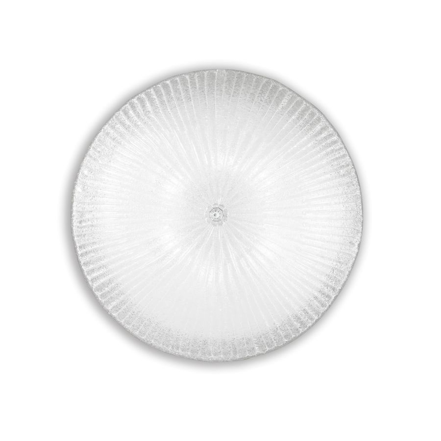 Φωτιστικό Οροφής SHELL PL6 Διάφανο Ideal Lux 008622