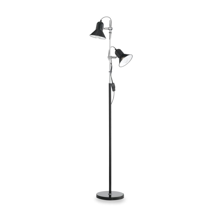 Φωτιστικό Δαπέδου POLLY PT2 Μαύρο Ideal Lux 061139