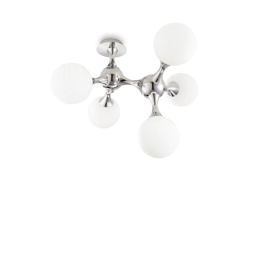 Φωτιστικό Οροφής NODI PL5 Λευκό Ideal Lux 073712