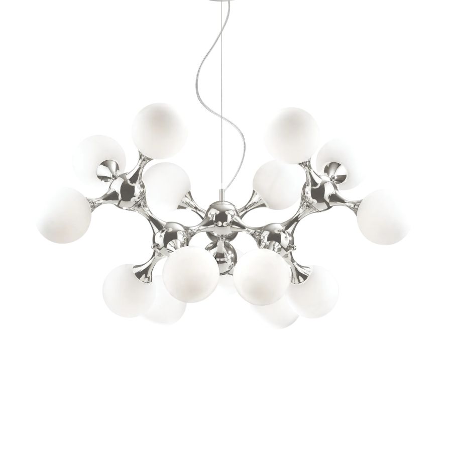 Κρεμαστό Φωτιστικό NODI SP15 Λευκό Ideal Lux 082073