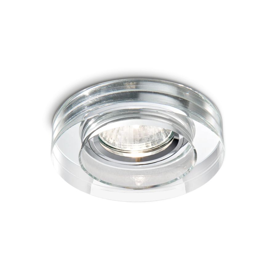 Χωνευτό Φωτιστικό BLUES FI ROUND Διάφανο Ideal Lux 083254