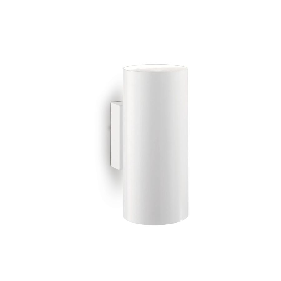 Απλίκα LOOK AP2 ROUND D60 H150 Λευκό Ideal Lux 096018