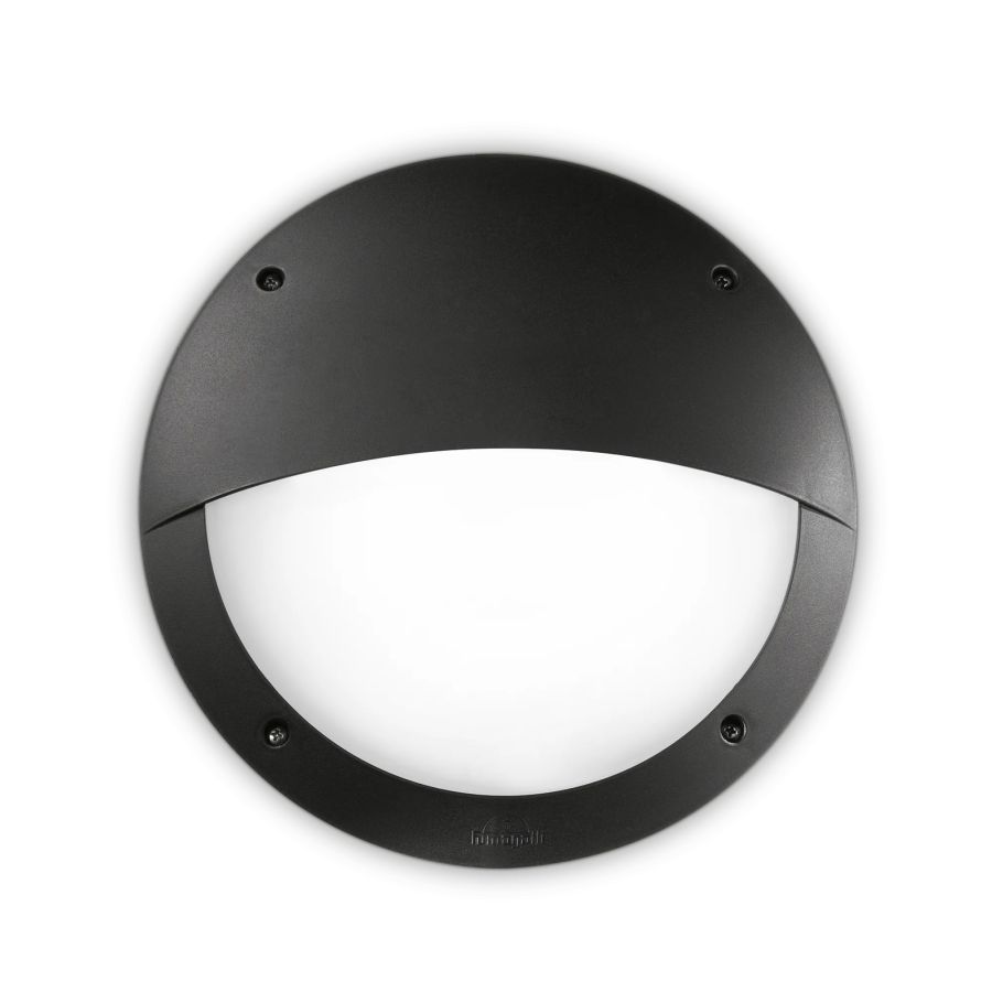 Απλίκα POLAR-2 AP1 ROUND Μαύρο Ideal Lux 096698