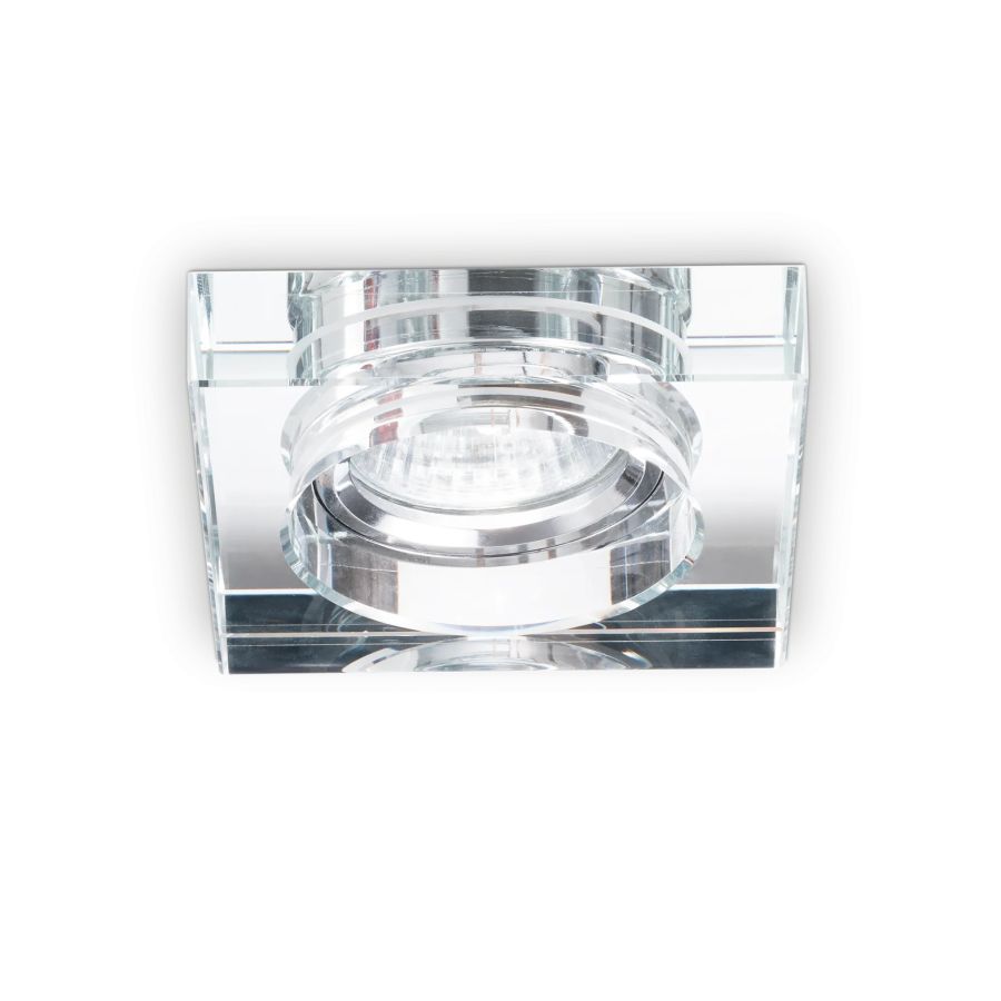 Χωνευτό Φωτιστικό BLUES FI SQUARE Διάφανο Ideal Lux 114019