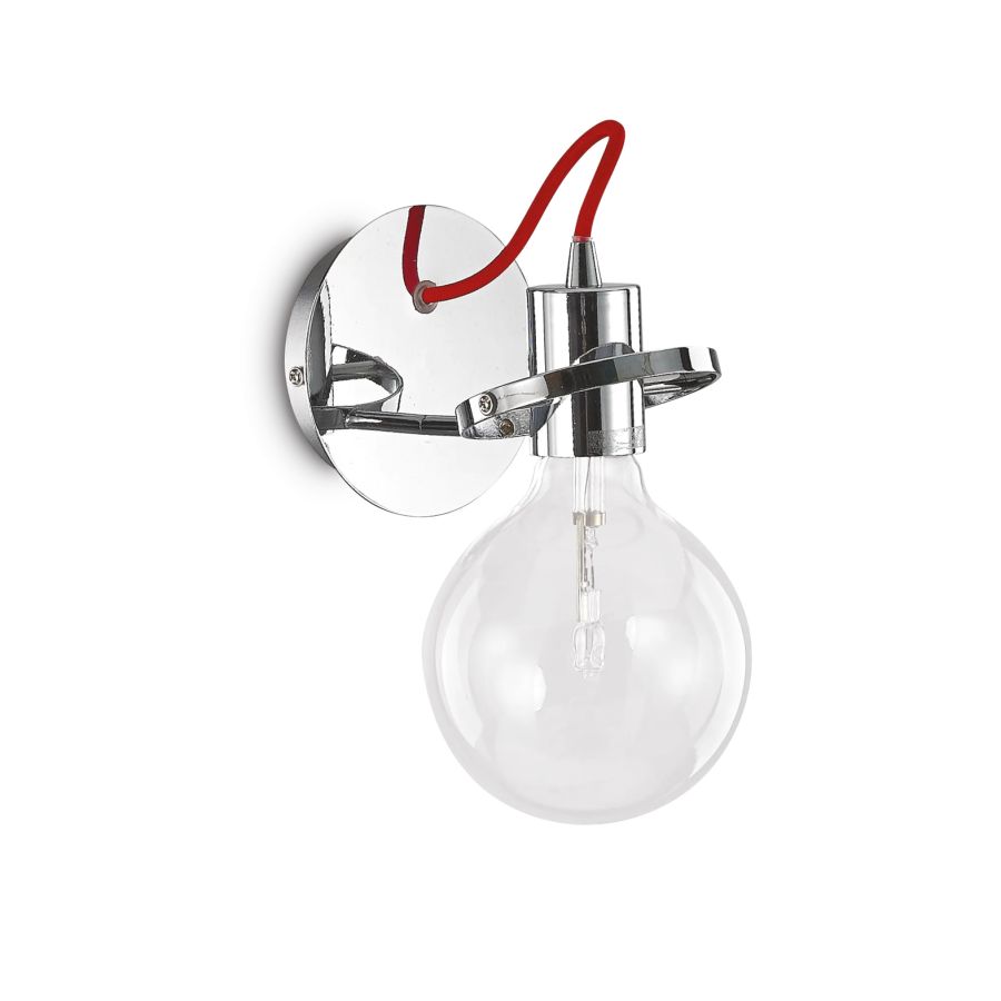 Απλίκα RADIO AP1 Χρώμιο Ideal Lux 119427