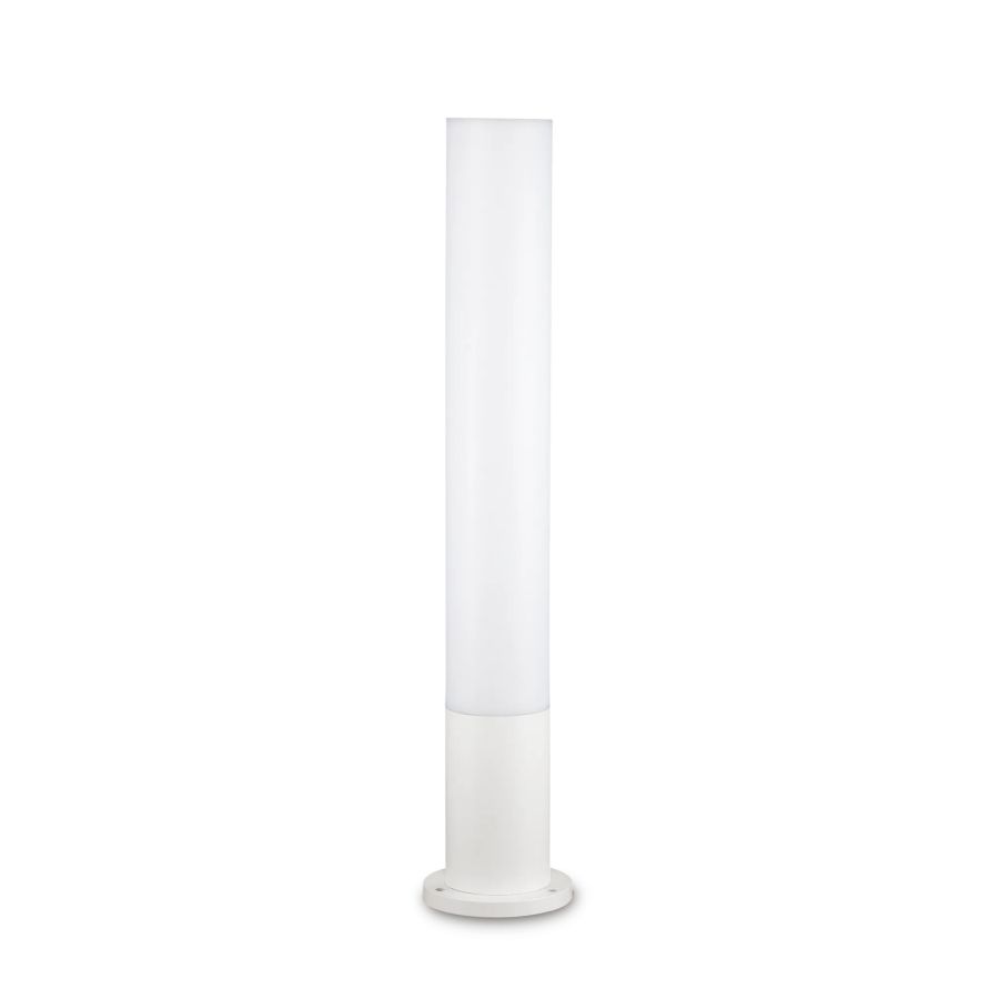 Φωτιστικό Δαπέδου EDO PT1 ROUND Λευκό Ideal Lux 135755