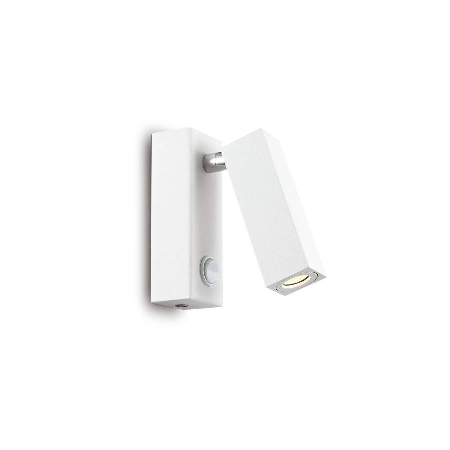Απλίκα PAGE AP SQUARE Λευκό Ideal Lux 142258