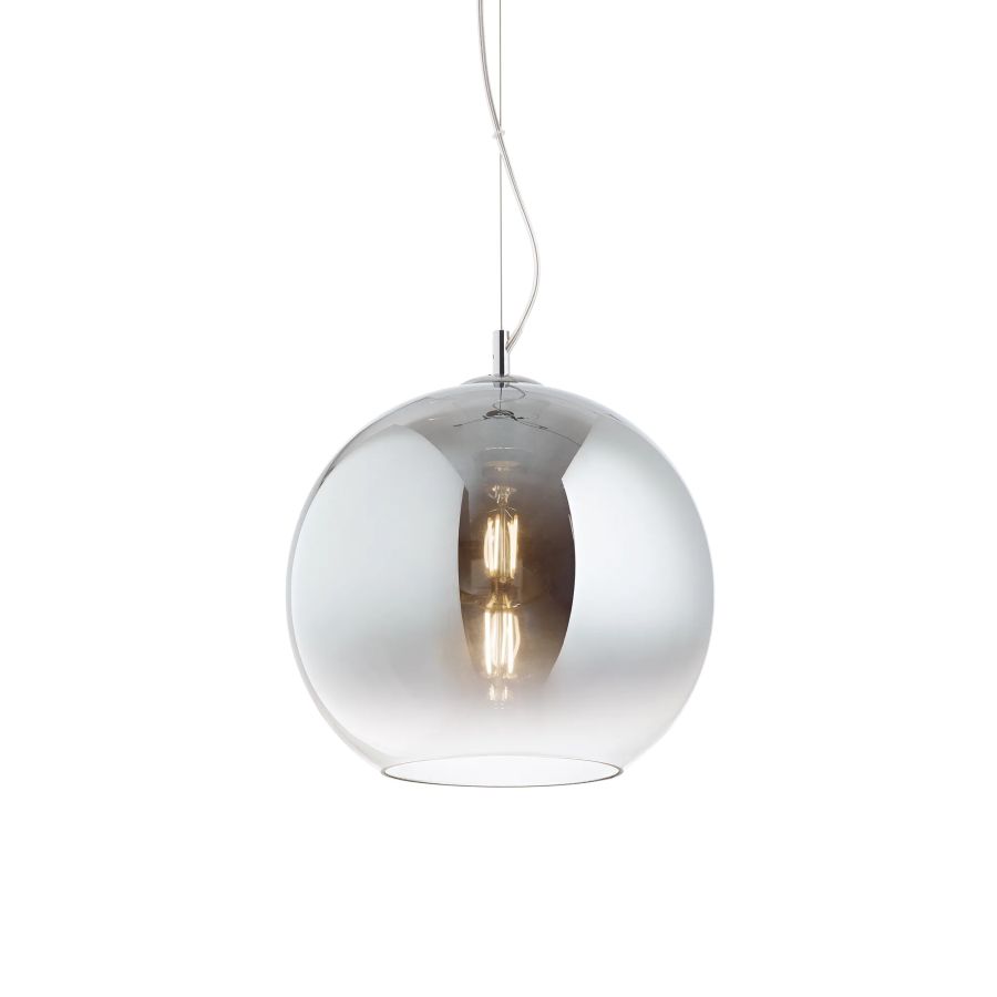 Κρεμαστό Φωτιστικό NEMO SP1 D30 Χρώμιο SFUMATO Ideal Lux 149592