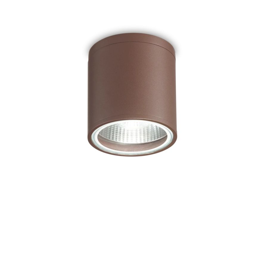 Φωτιστικό Οροφής GUN PL1 Καφέ Ideal Lux 163666