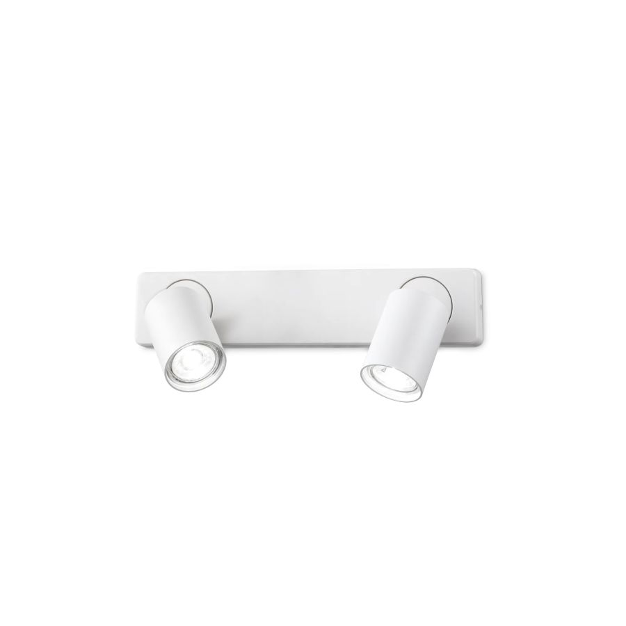 Απλίκα RUDY AP2 ROUND Λευκό Ideal Lux 229041