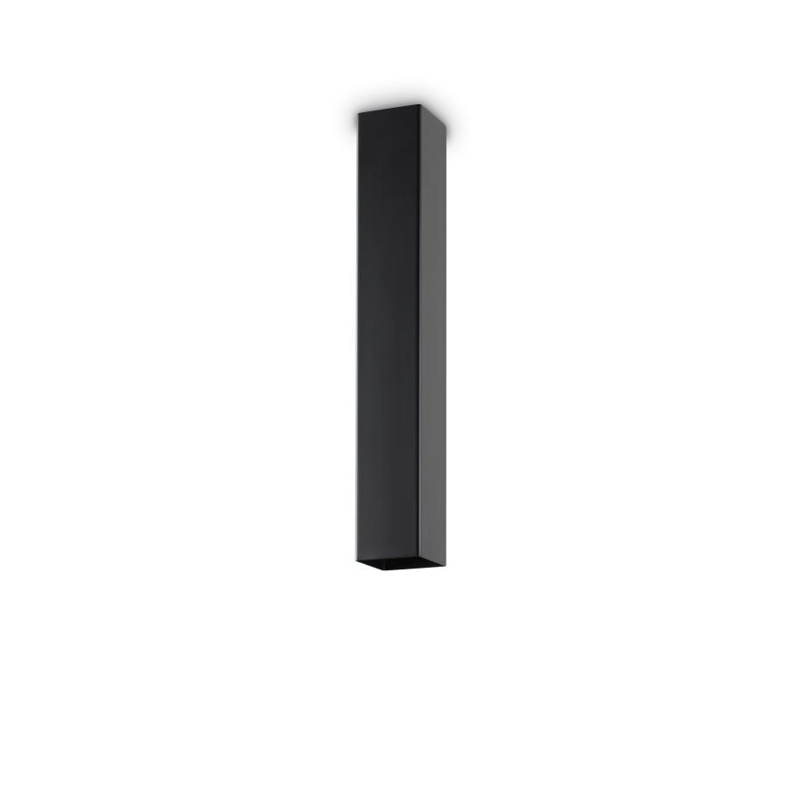Φωτιστικό Οροφής LOOK PL1 SQUARE D60 H400 Μαύρο Ideal Lux 233826