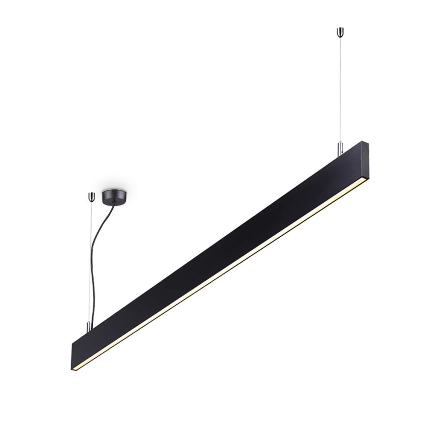 Γραμμικό Σύστημα Φωτισμού STEEL SP2 D20 BI-EMISSION WIDE 3000K Μαύρο Ideal Lux 241975