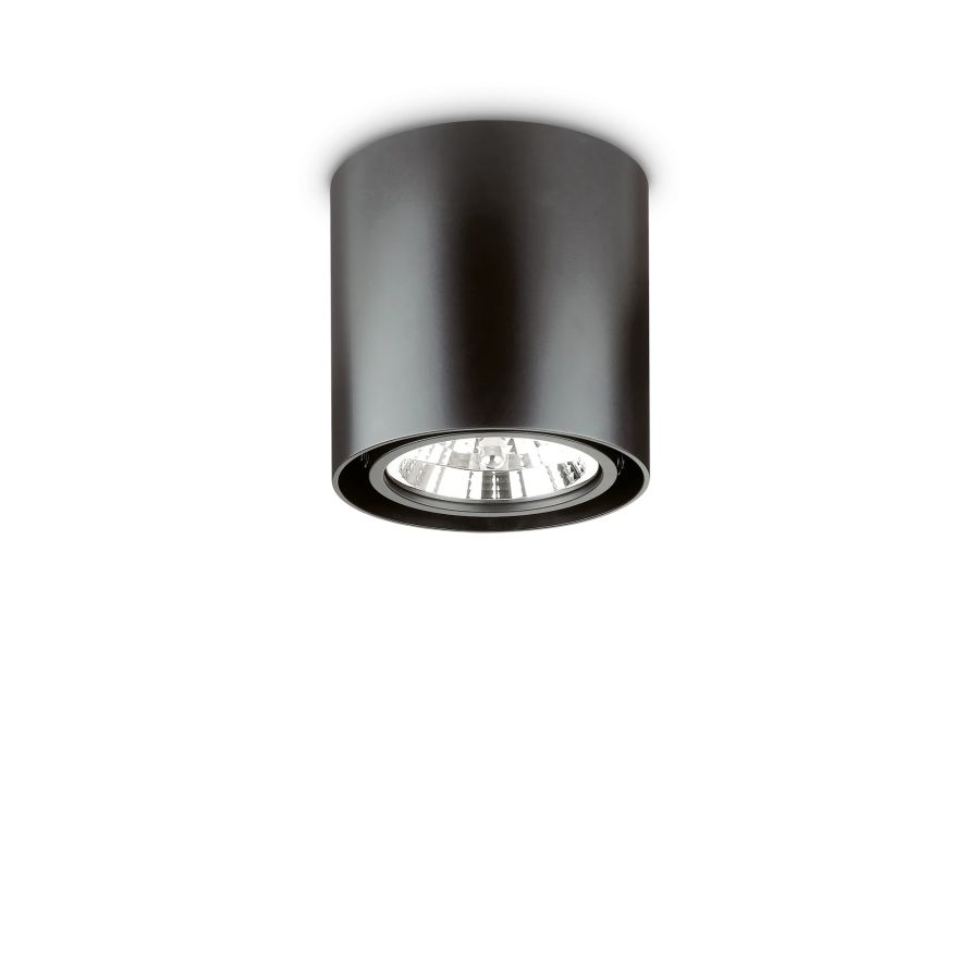 Φωτιστικό Οροφής MOOD PL1 D15 ROUND Μαύρο Ideal Lux 243450