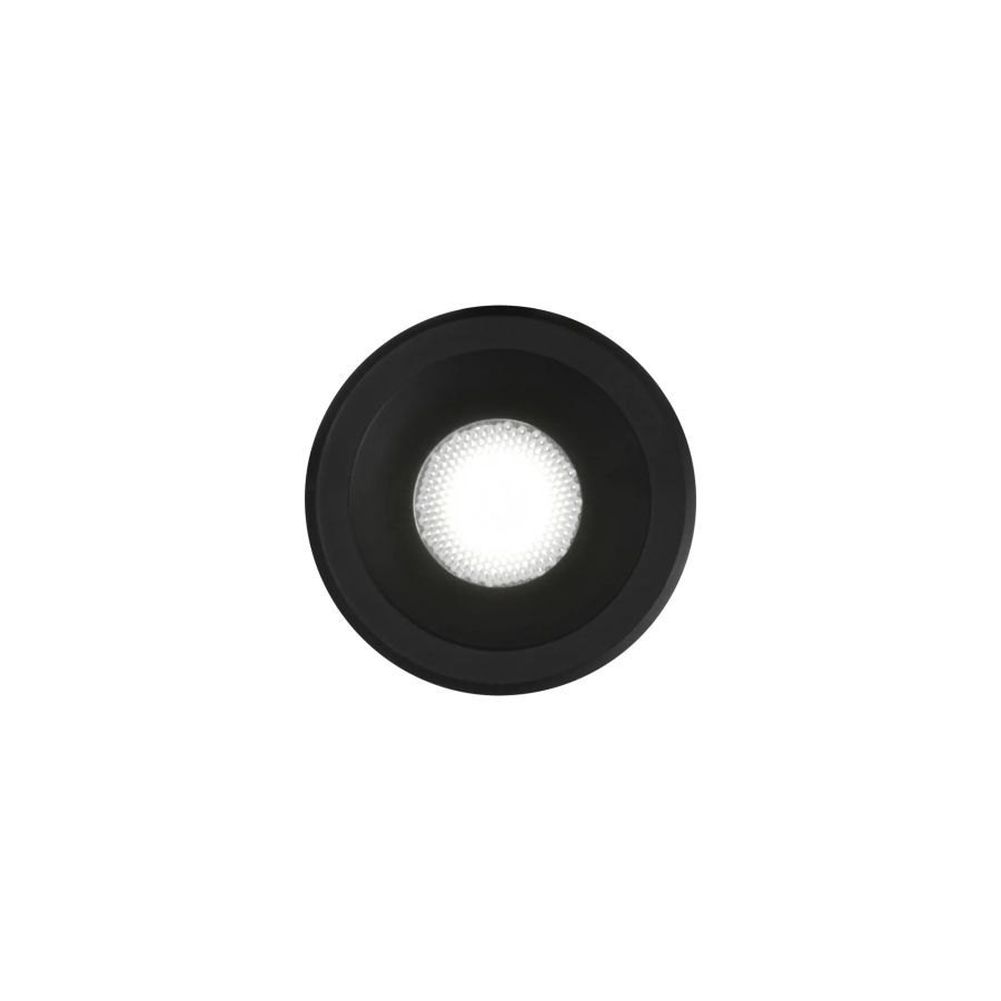 Χωνευτό Φωτιστικό VIRUS FI Μαύρο Ideal Lux 244846