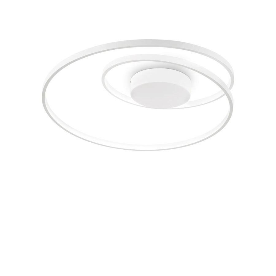Φωτιστικό Οροφής OZ PL D060 ON-OFF Λευκό 3000K Ideal Lux 253688