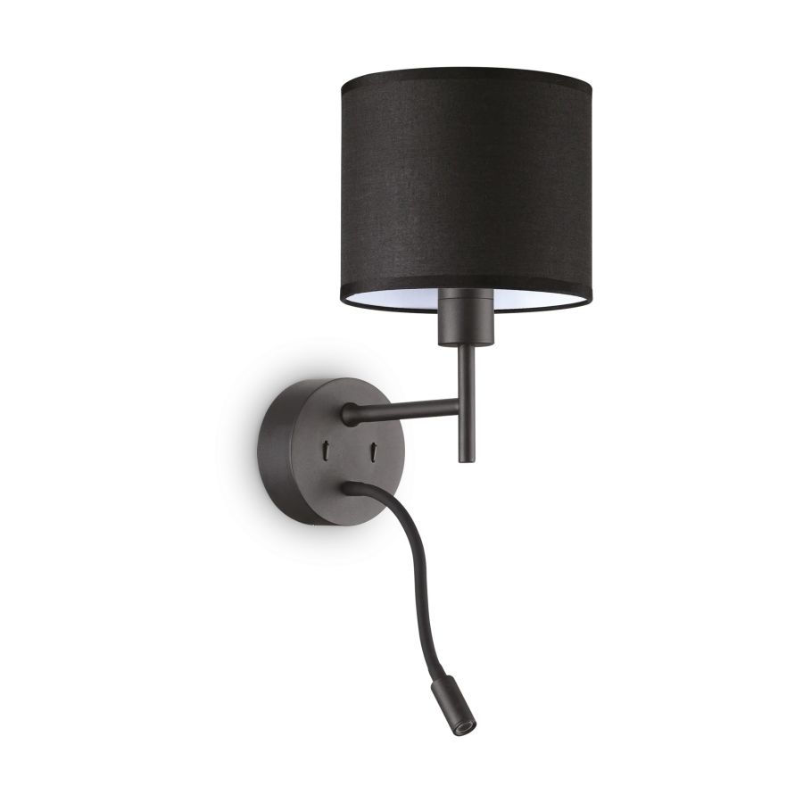 Απλίκα SET UP MAP2 Μαύρο Ideal Lux 259826