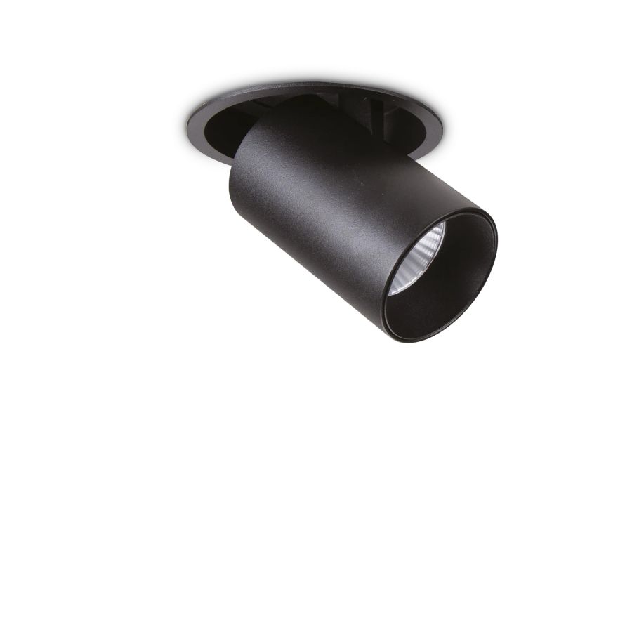Χωνευτό Φωτιστικό NOVA FI 12W 4000K Μαύρο Ideal Lux 267920