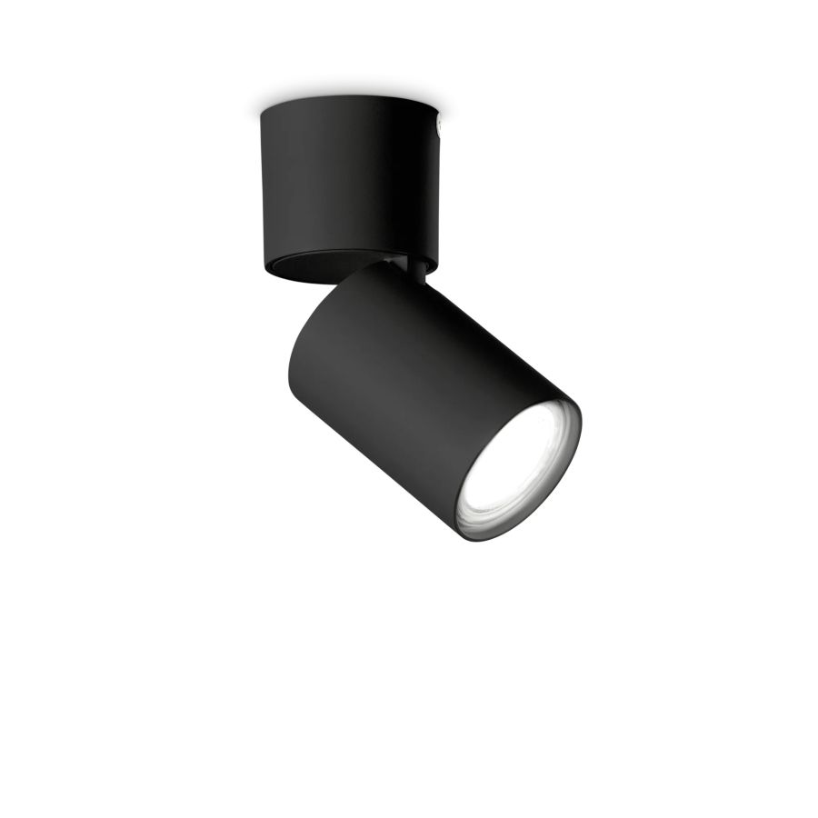 Φωτιστικό Οροφής TOBY PL1 Μαύρο Ideal Lux 271545