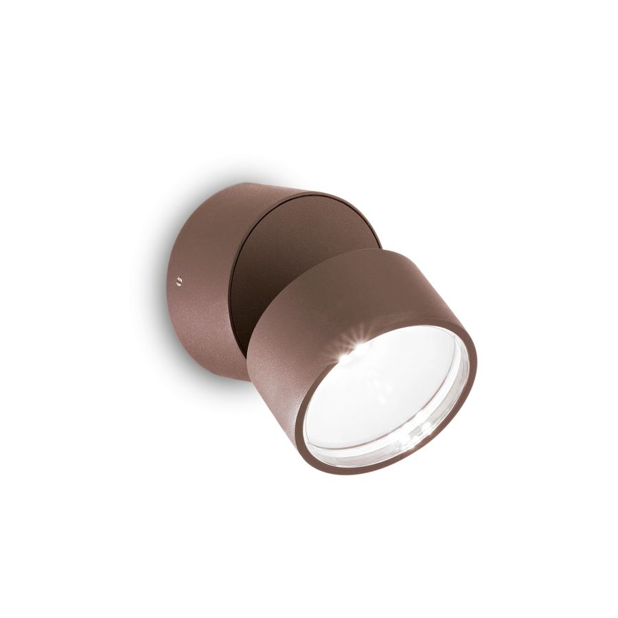 Απλίκα OMEGA AP ROUND Καφέ 4000K Ideal Lux 285498