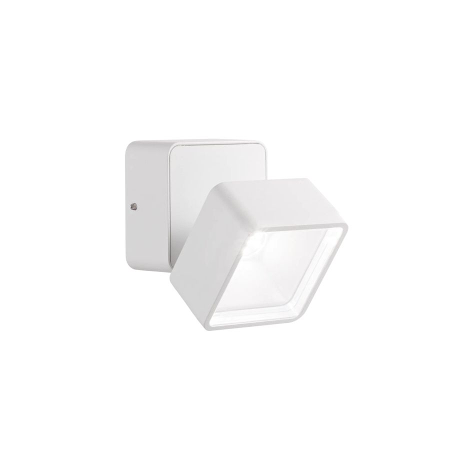 Απλίκα OMEGA AP SQUARE Λευκό 4000K Ideal Lux 285528