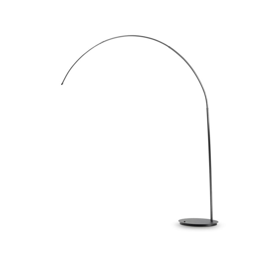 Φωτιστικό Δαπέδου DORSALE MPT1 Μαύρο Ideal Lux 286679