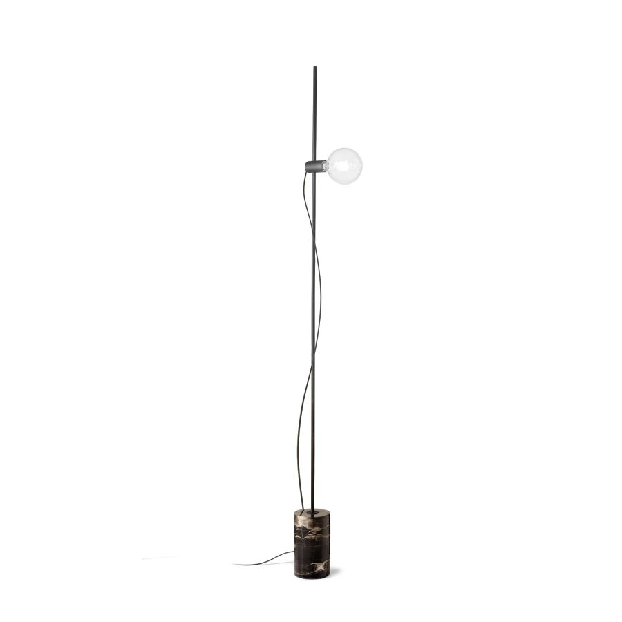 Φωτιστικό Δαπέδου EVA PT1 Μαύρο Ideal Lux 295213