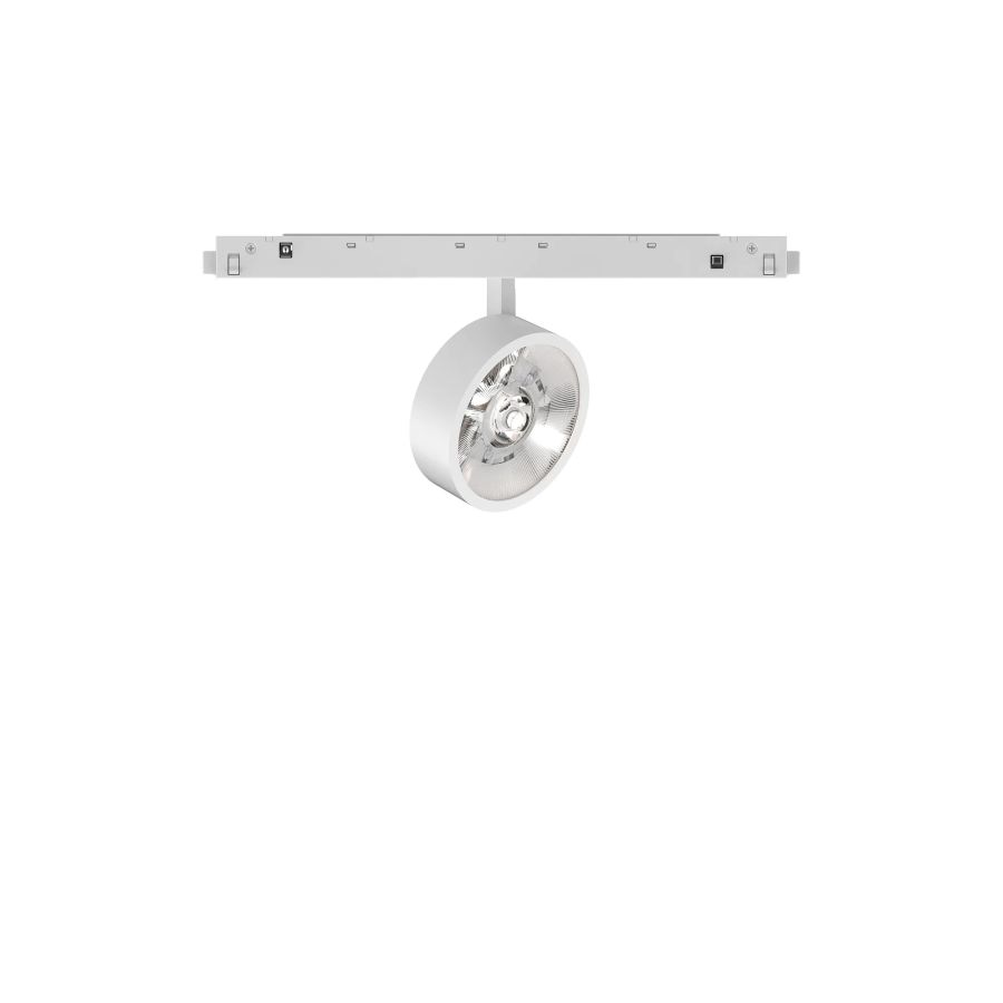 Γραμμικό Σύστημα Φωτισμού EGO SPOT FLAT SINGLE 09W 3000K ON-OFF BI Ideal Lux 300504