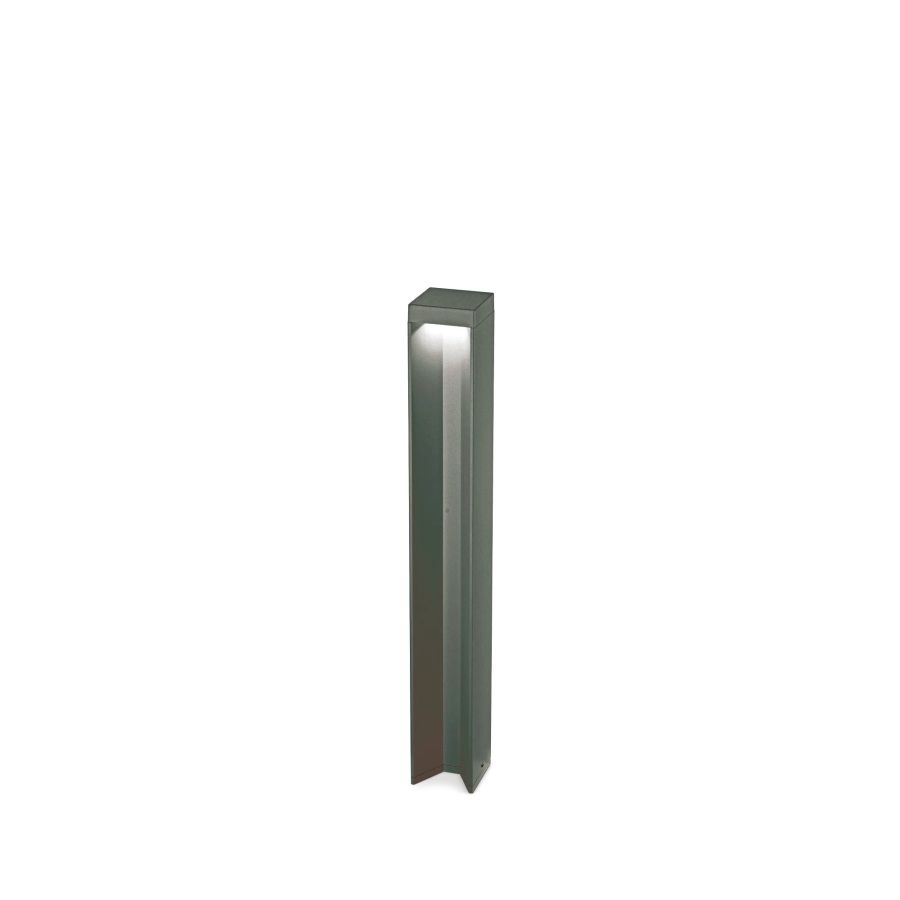 Φωτιστικό Δαπέδου KURT PT Ανθρακί 3000K Ideal Lux 306834