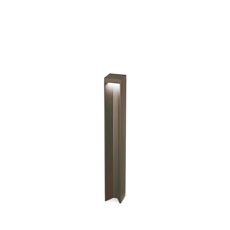 Φωτιστικό Δαπέδου KURT PT Καφέ 3000K Ideal Lux 306858