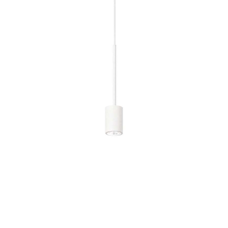 Κρεμαστό Φωτιστικό ARCHIMEDE SP CILINDRO Λευκό Ideal Lux 310589