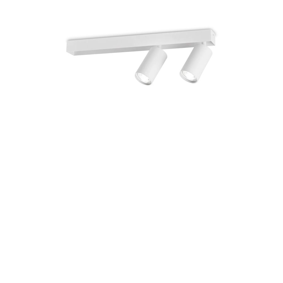 Φωτιστικό Οροφής Προφίλ PL2 Λευκό Ideal Lux 314716