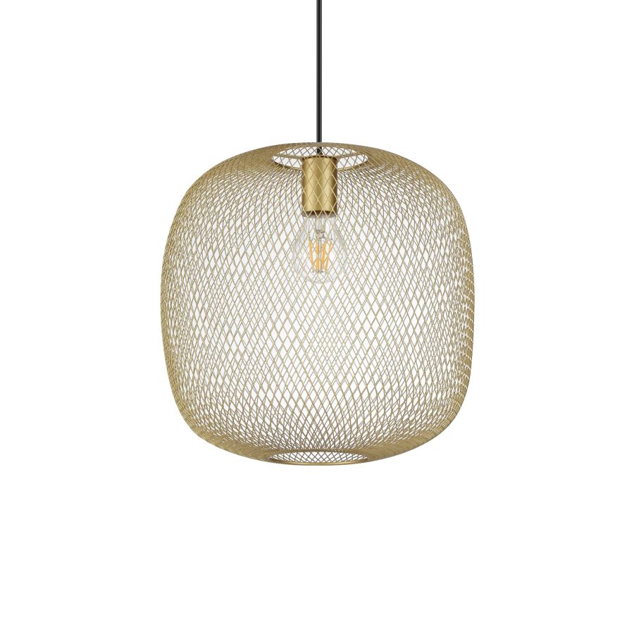 Κρεμαστό Φωτιστικό NET SP1 D34 Χρυσό Ideal Lux 317281