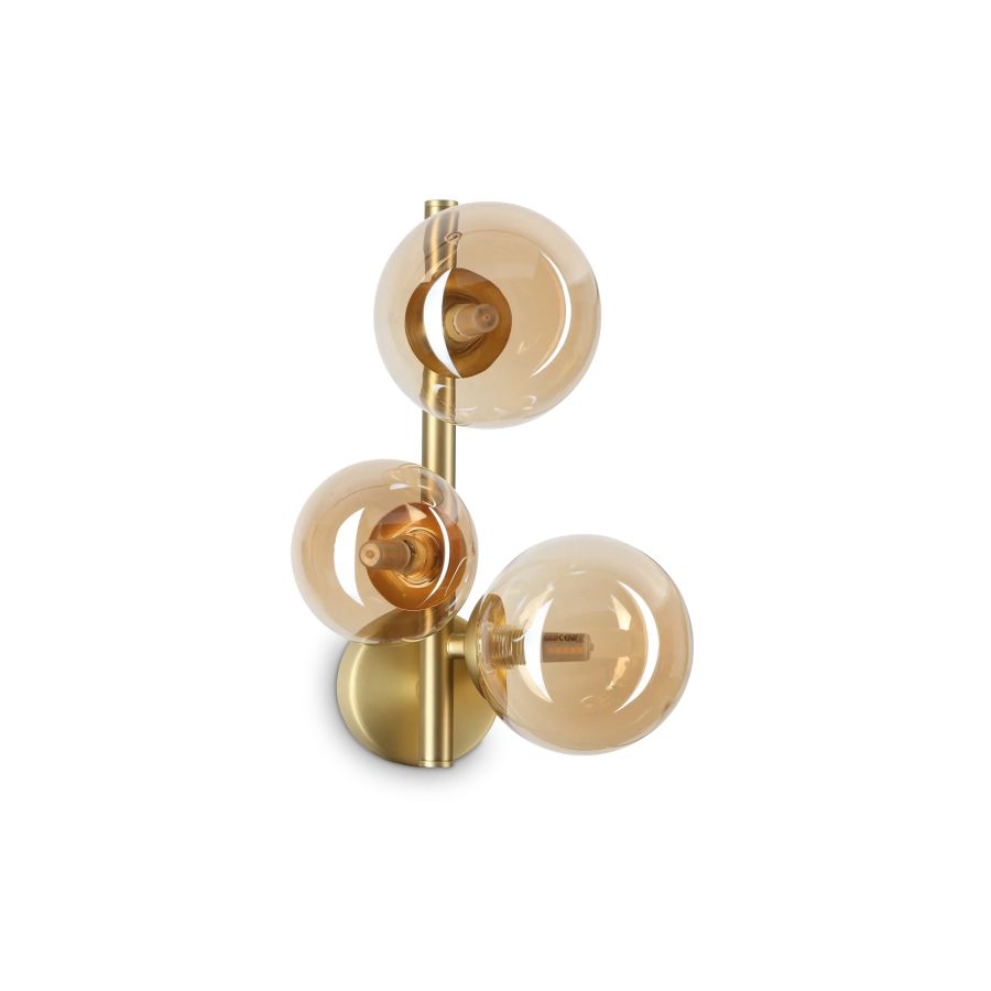 Απλίκα PERLAGE AP3 AMBRA Ideal Lux 322742