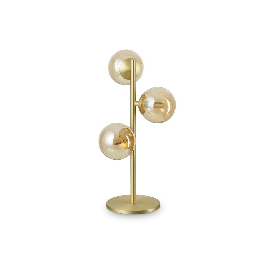 Επιτραπέζιο Φωτιστικό PERLAGE TL3 AMBRA Ideal Lux 322759