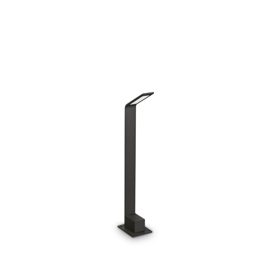 Φωτιστικό Δαπέδου AGOS PT H60 Μαύρο 3000K Ideal Lux 326696